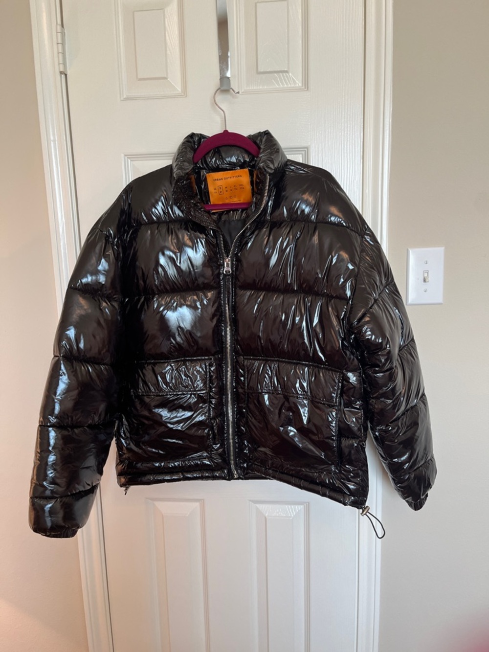 Urban Outfitters High Shine Puffer Jacket